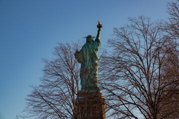 the American Symbol, the statue of Liberty