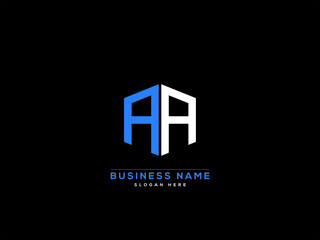 AA Letter Logo, aa a a logo image vector for business