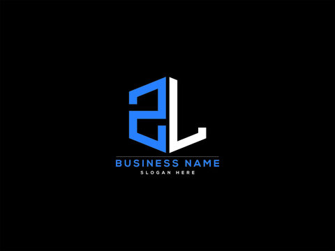 Letter ZL Logo, creative zl logo icon vector for business