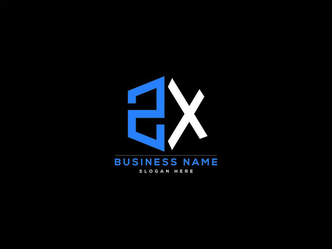 Letter ZX Logo, creative zx logo icon vector for business