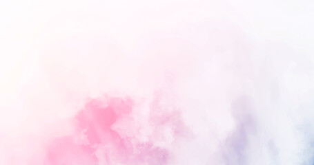 Fototapeta premium Cloud background. Sky with the cloud. Pink and purple background and texture. 3d rendering.