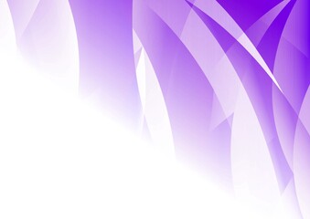 カーブする紫色のグラデーションの抽象背景