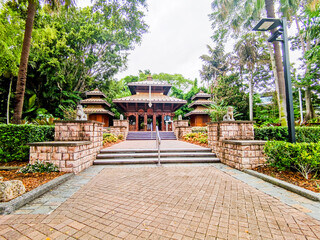 pavilion in the park