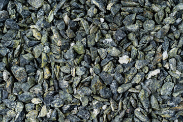 various pebble stones texture river stones background