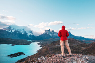 Fototapeta premium Hike in Patagonia