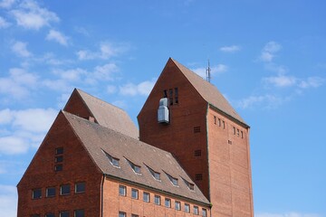 Alte Getreidesilos in Neustadt in Holstein
