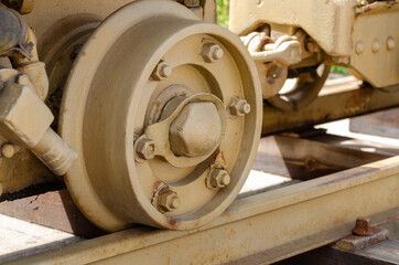Railroad carriage wheel