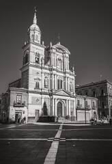 Church of San Sebastiano in Caltanissetta, Sicily, Italy, Europe