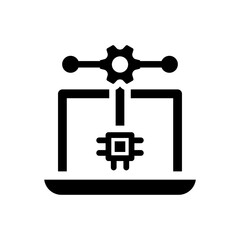 Hypervisor icon. Vector EPS file.