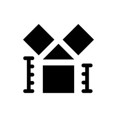 Geometry icon. Vector EPS file.