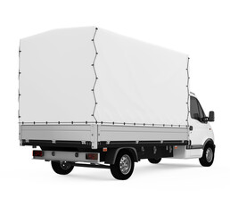 Delivery Truck Isolated