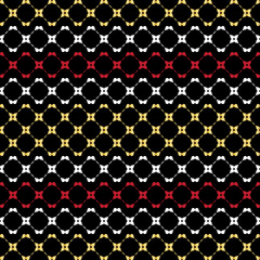 Abstract patterns on dark background, Abstract vector wallpaper, Seamless pattern background.