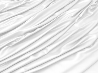 White fabric texture background. Luxury cloth background