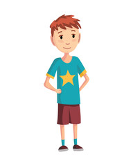 Teenage boy. Generations man. People generations or male aging process