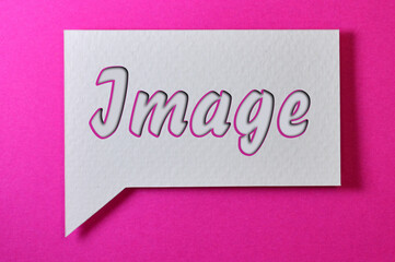 The type Of Image Word