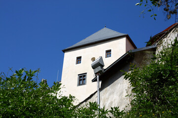 Lupca Castle located in the village of Slovenská Ľupča, Slovakia
