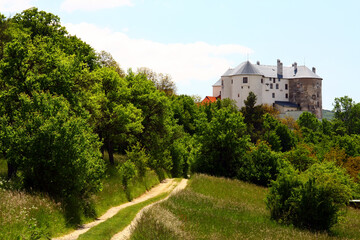 Lupca Castle located in the village of Slovenská Ľupča, Slovakia
