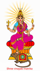 A beautiful illustration of indian gods and godesses