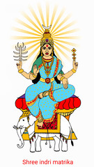 A beautiful illustration of indian gods and godesses