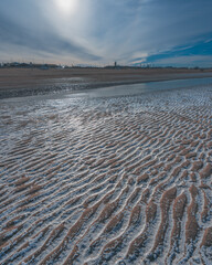 beach in the morning