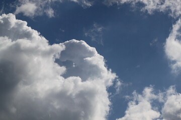 Naklejka na ściany i meble 구름과 하늘 cloud and sky