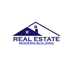 real estate design logo vector.