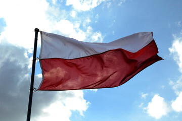 Fototapeta na wymiar Polska flaga
