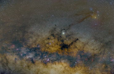 Milky Way close up