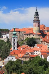 Obraz premium Cesky Krumlov town in Czechia