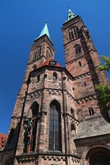 Fototapeta na wymiar Medieval Europe landmark - Nuremberg, Germany