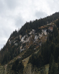 Berghang in den B&uuml;ndner Bergen