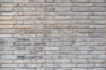 Obraz premium Gray brick old surfaces, shabby seams