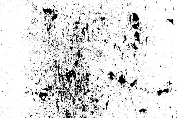 Dirty grunge background. The monochrome texture is old. Vintage worn pattern. The surface is covered with scratches