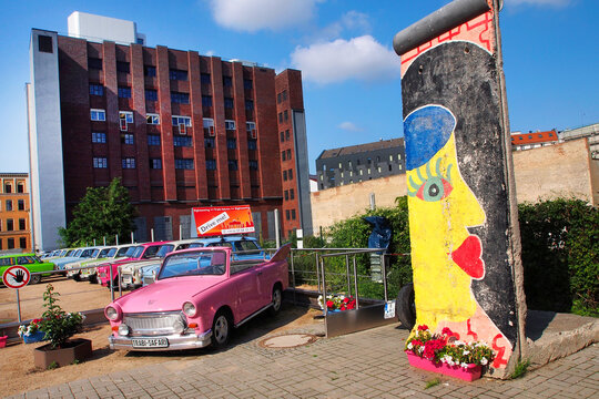 Old Trabant car,Trabi, Berlin, Germany, Europe