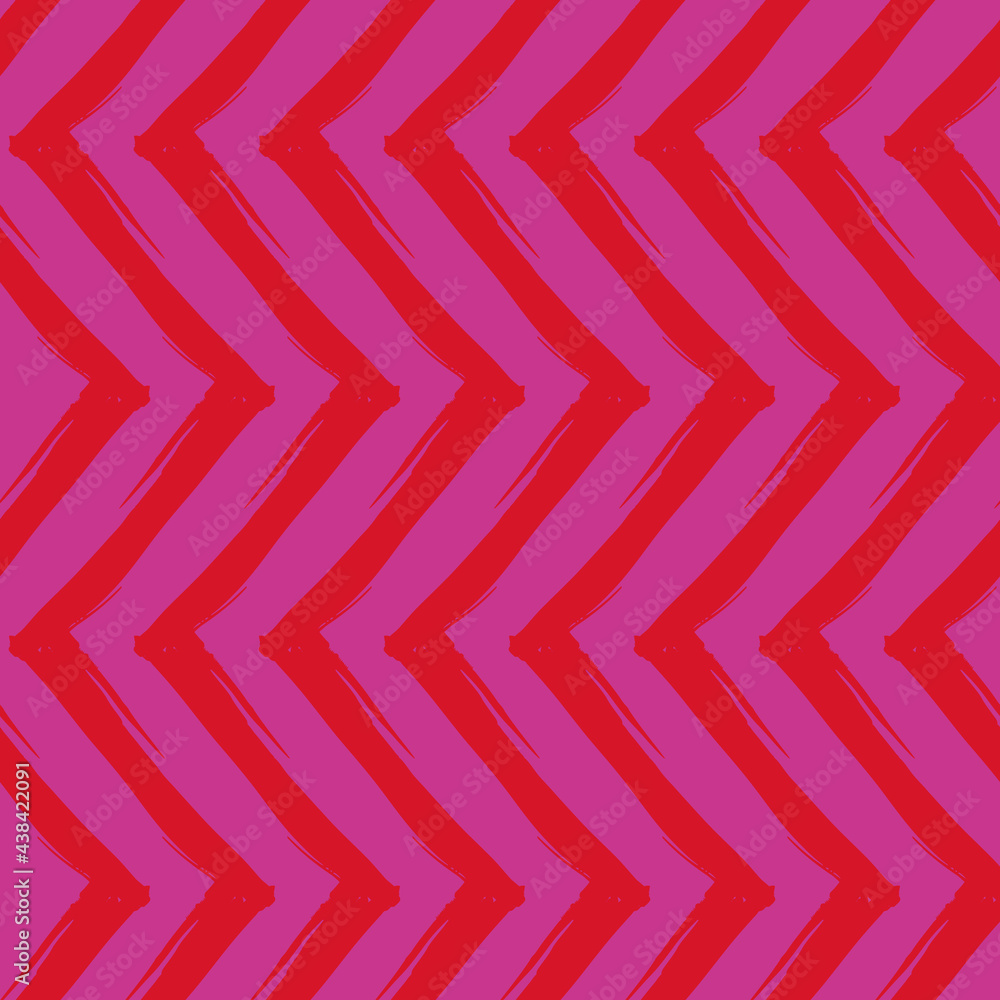 Poster pink and red vector seamless repeat pattern print background
