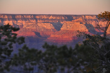 Breathtaking landscapes in Grand Canyon, Colorado Plateau in American Southwest, Arizona, USA