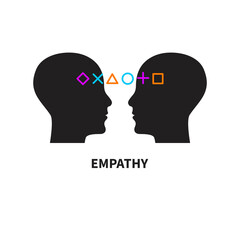 Logo of empathy, emotional intelligence