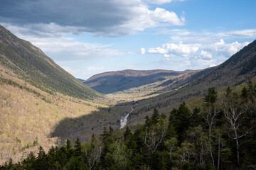 Crawford Notch in New Hampshire