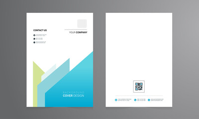 Background Cover design templates for brochure, magazine, flyer, booklet, annual report. Creative modern bright background with colorful circles and round shapes