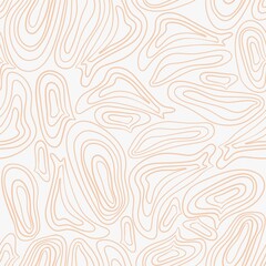 Seamless natural geometric pattern, abstract  shapes on a white background. Hand drawing. Design for textiles, wallpapers, printed products. Vector illustration