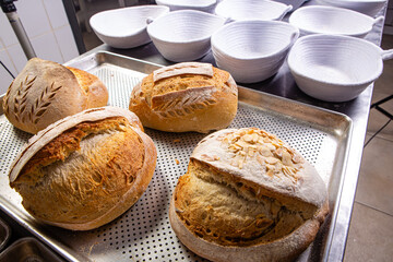 bread in basket 