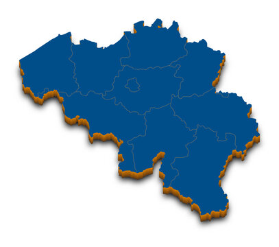 3 618 Best Belgium Map 3d Images Stock Photos Vectors Adobe Stock