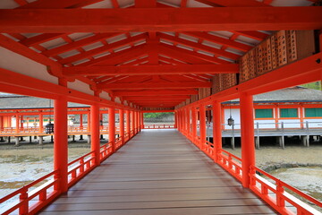 Obraz premium 厳島神社 広島 日本