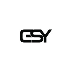 Fototapeta premium esy letter original monogram logo design