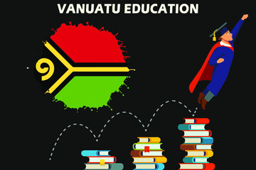 Fototapeta na wymiar Education in Vanuatu 