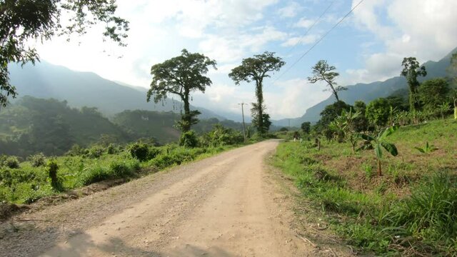 Driving near Jatate in Chiapas - Mexico 4K
