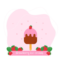 This is an ice cream card.