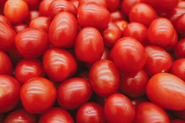 red tomatoes background