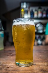 A cold pint of beer