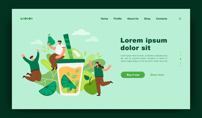 Happy healthy people preparing cold fruit beverage. Glass cup with citrus slices, straw and ice. For summer drink, organic lemonade, orange juice, fresh bar, healthy lifestyle concept